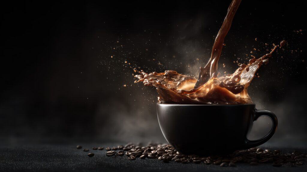 Energy from coffee