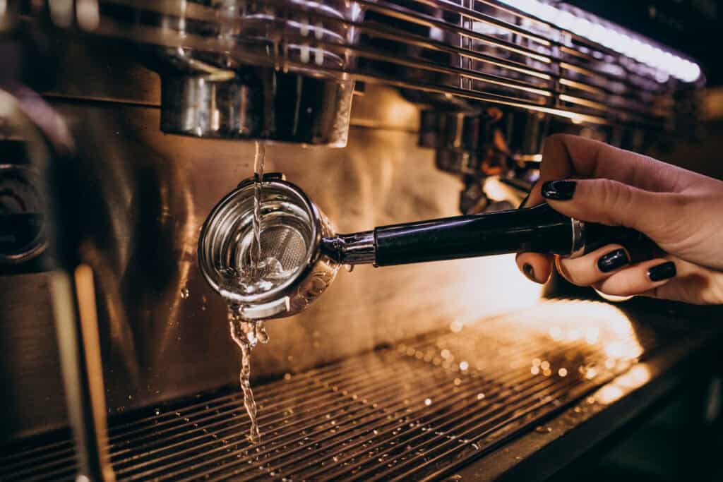 Kaffemaskin rens