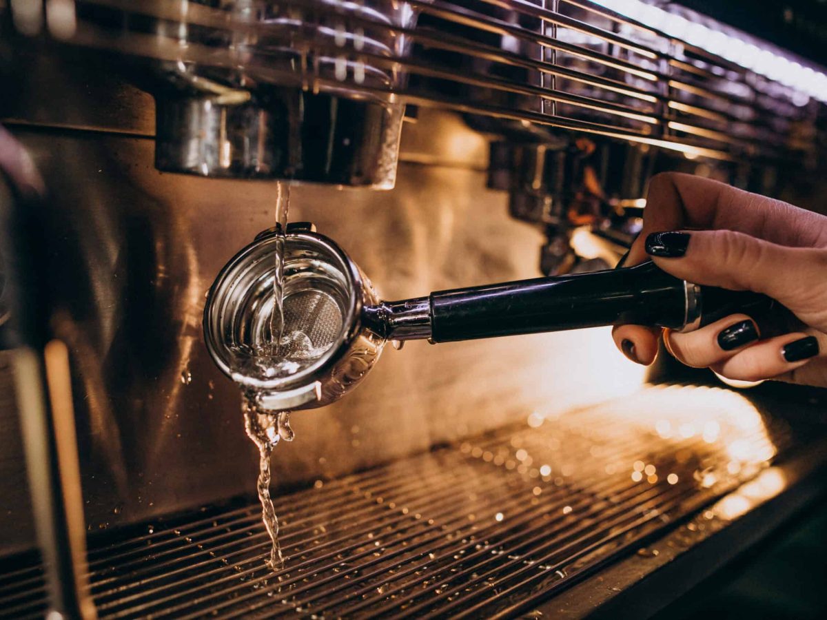 Kaffemaskin rens